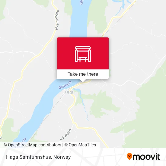 Haga Samfunnshus map