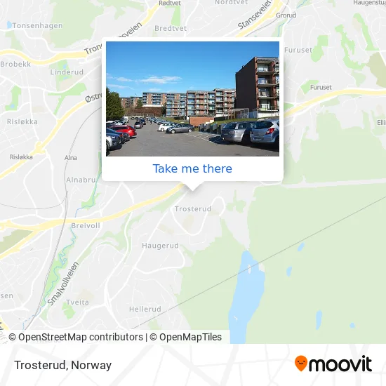 Trosterud map