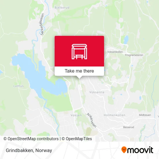 Grindbakken map