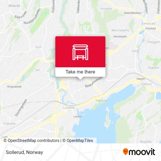 Sollerud map