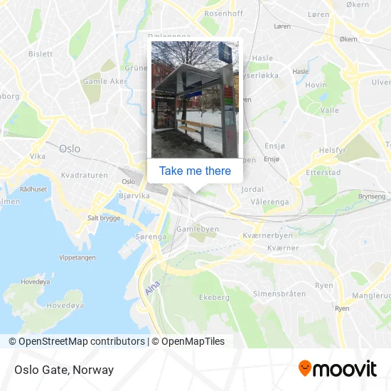 Oslo Gate map