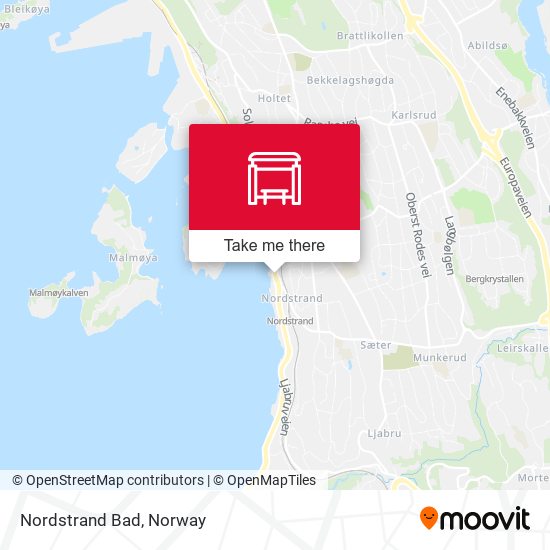 Nordstrand Bad map