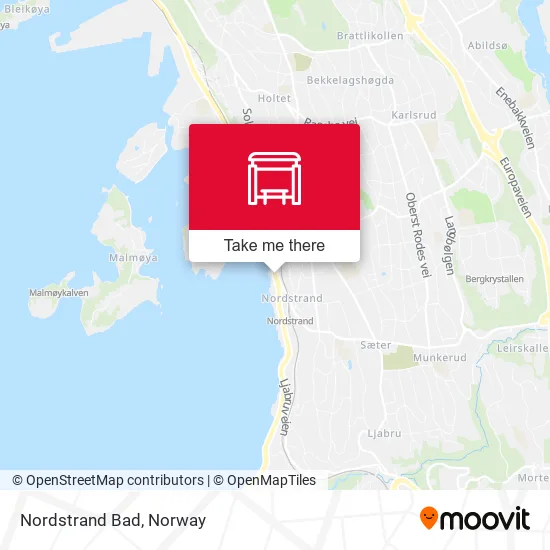 Nordstrand Bad map