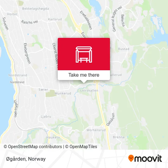 Øgården map