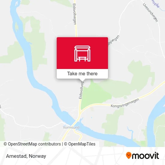 Arnestad map