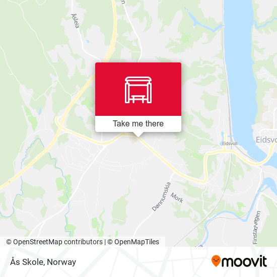 Ås Skole map