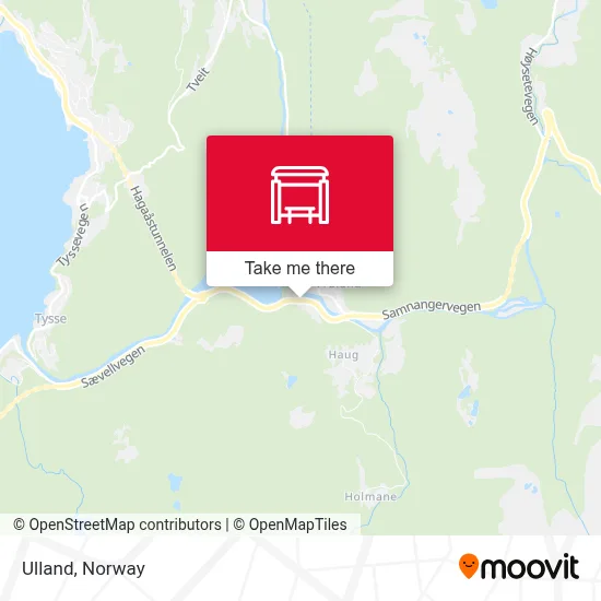 Ulland map