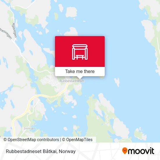Rubbestadneset Båtkai map