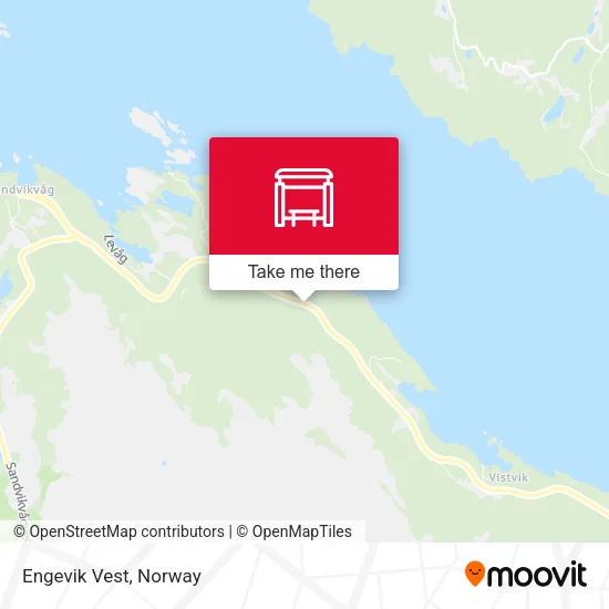 Engevik Vest map
