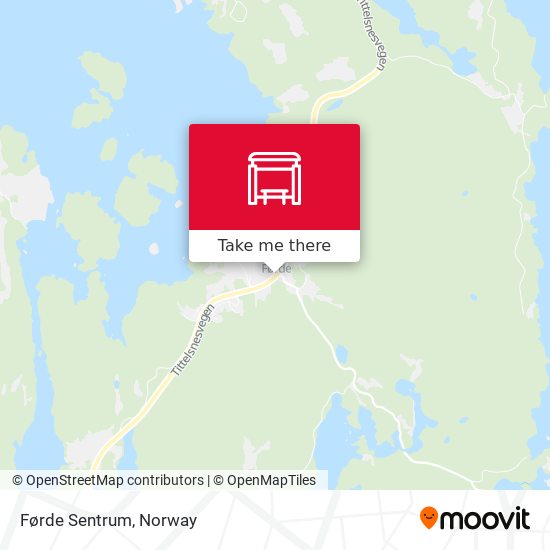 Førde Sentrum map