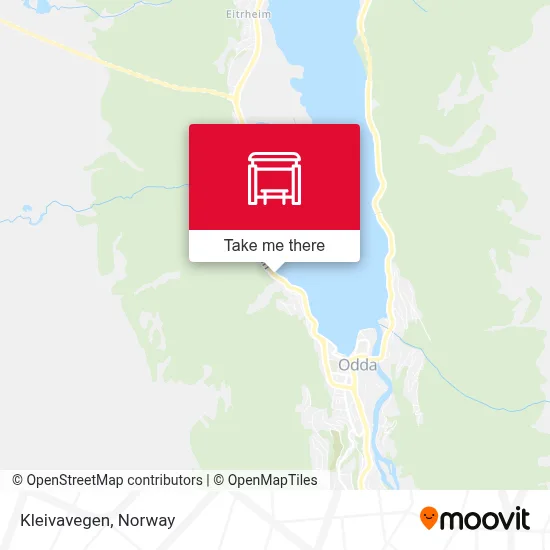 Kleivavegen map