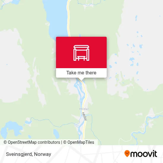 Sveinsgjerd map