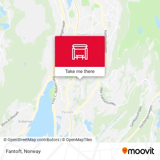 Fantoft map