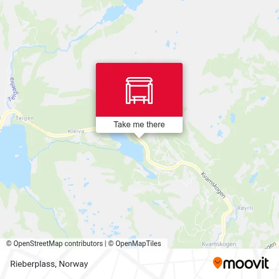 Rieberplass map