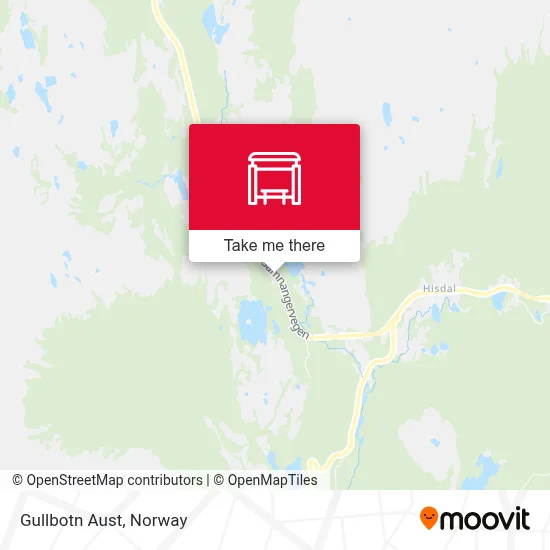 Gullbotn Aust map