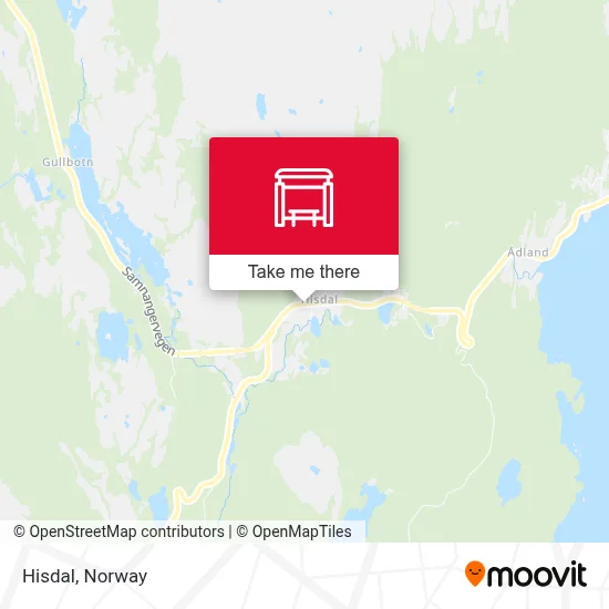 Hisdal map