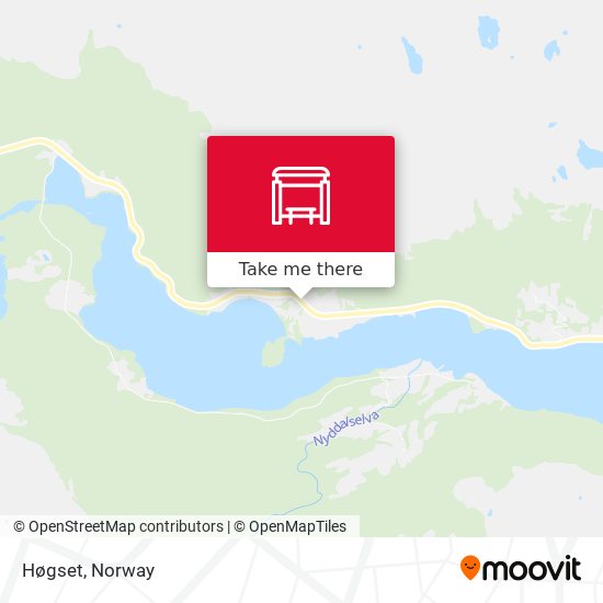 Høgset map