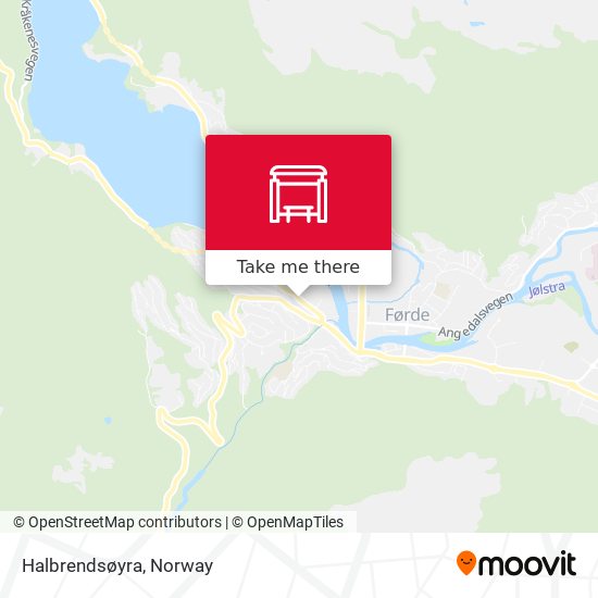 Halbrendsøyra map