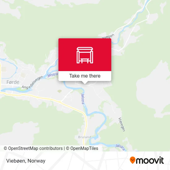 Viebøen map