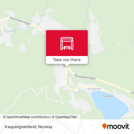 Kaupangsenteret map