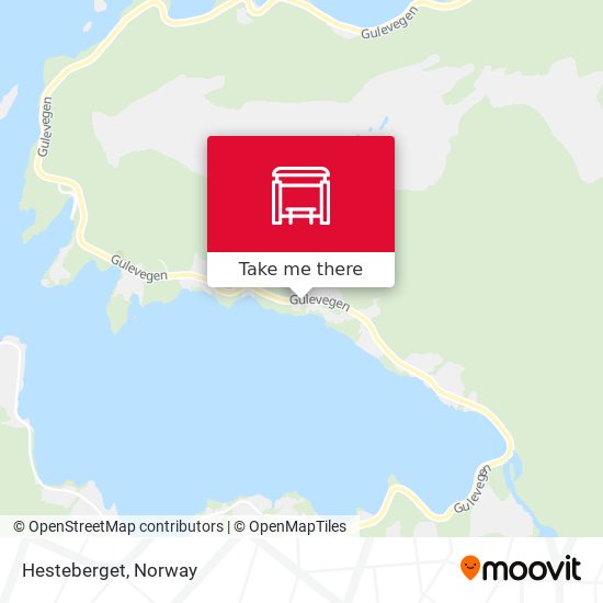 Hesteberget map