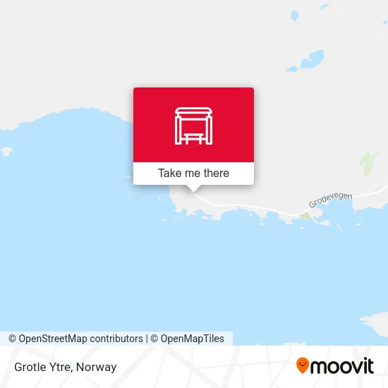 Grotle Ytre map