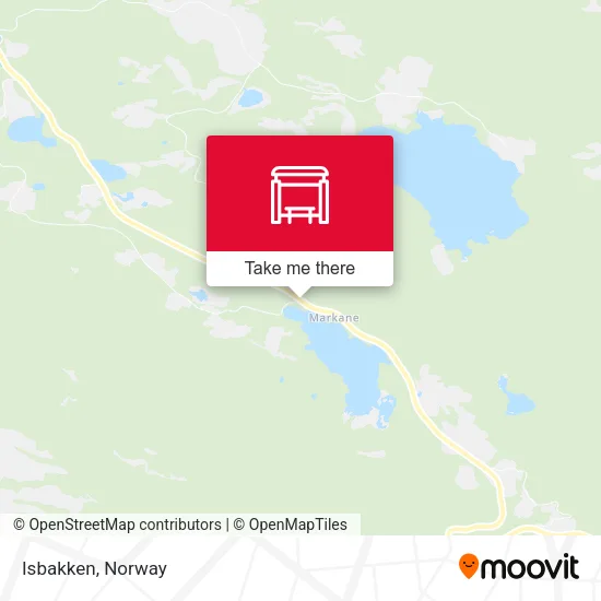 Isbakken map
