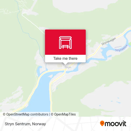 Stryn Sentrum map
