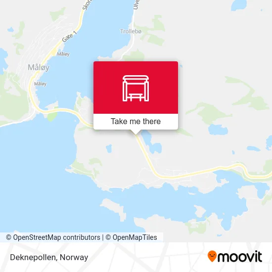 Deknepollen map
