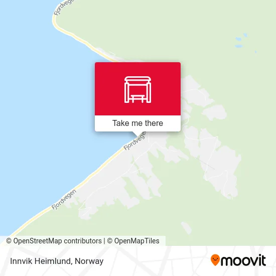 Innvik Heimlund map