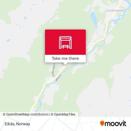 Eikås map