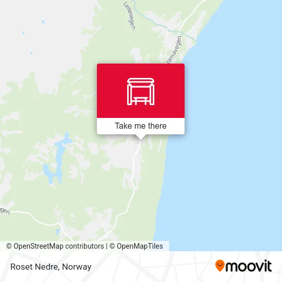 Roset Nedre map