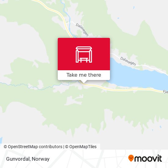 Gunvordal map