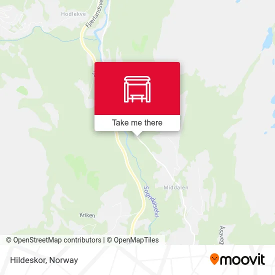 Hildeskor map