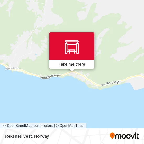 Reksnes Vest map