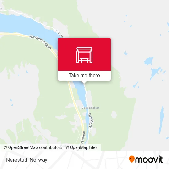 Nerestad map