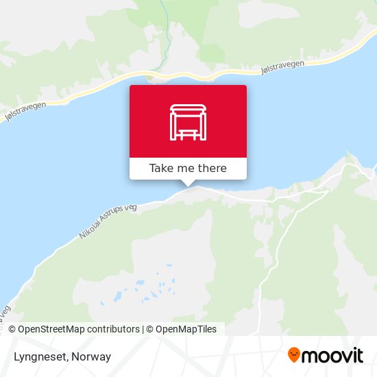 Lyngneset map