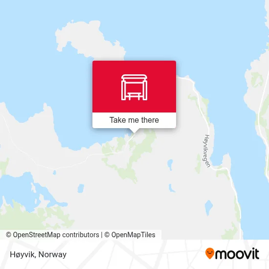 Høyvik map