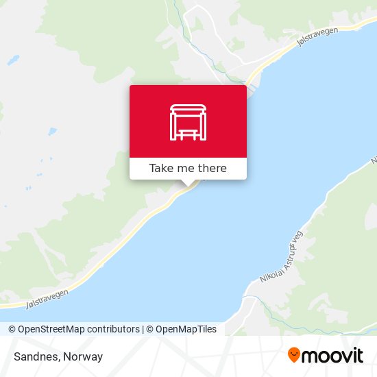 Sandnes map