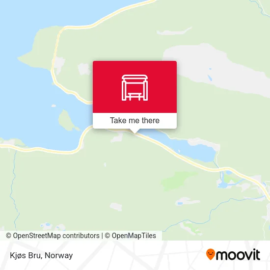 Kjøs Bru map