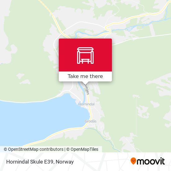 Hornindal Skule E39 map