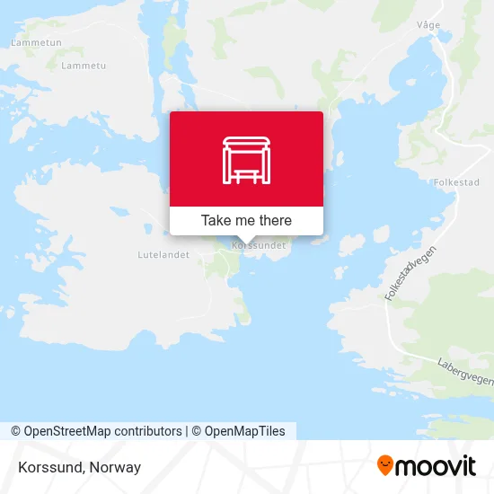 Korssund map