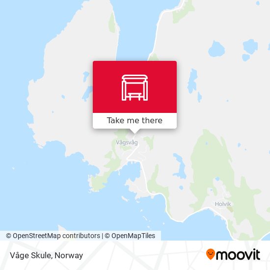 Våge Skule map