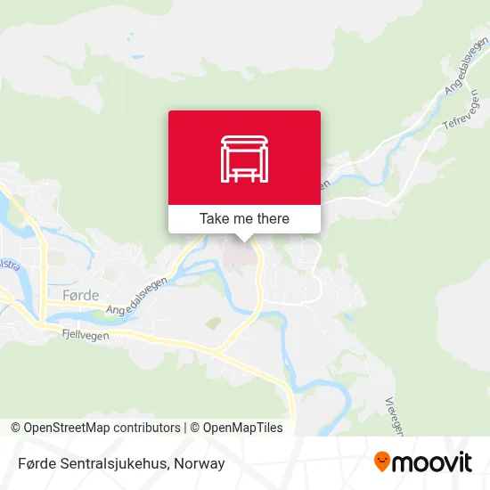 Førde Sentralsjukehus map