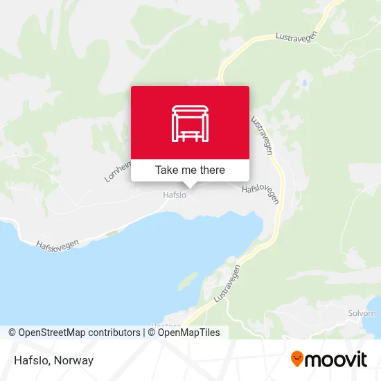 Hafslo map