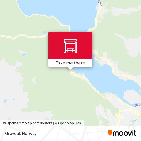 Gravdal map