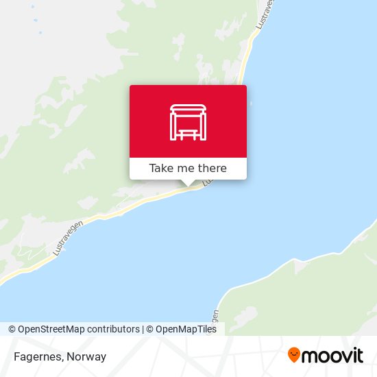 Fagernes map