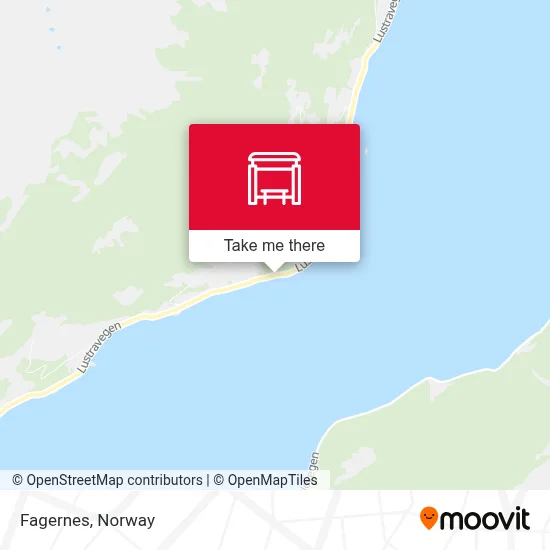 Fagernes map