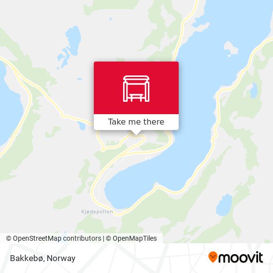 Bakkebø map