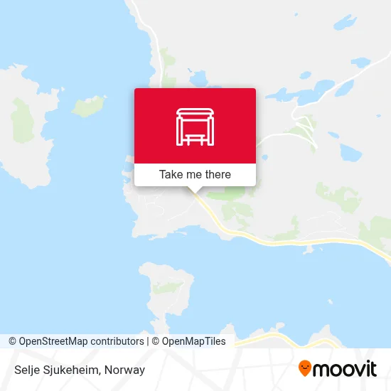 Selje Sjukeheim map